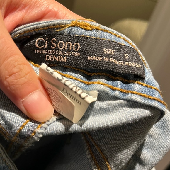 Light blue overalls and GUESS jeans in light blue - Picture 4 of 10